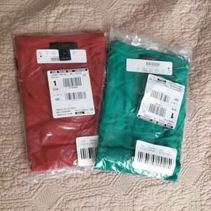 2 Jcrew Scoop Neck t- shirts